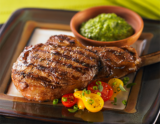 Grilled Veal Steak