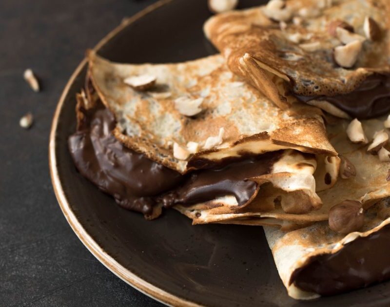 Krep Nutella (Dondurmalı)
