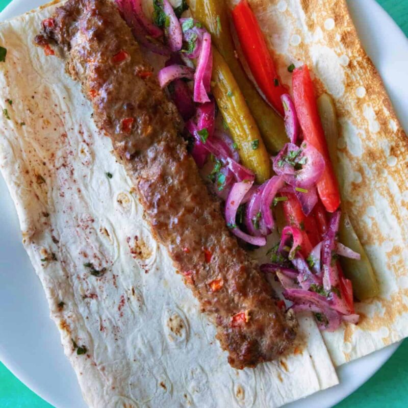 Adana Kebab Wrap