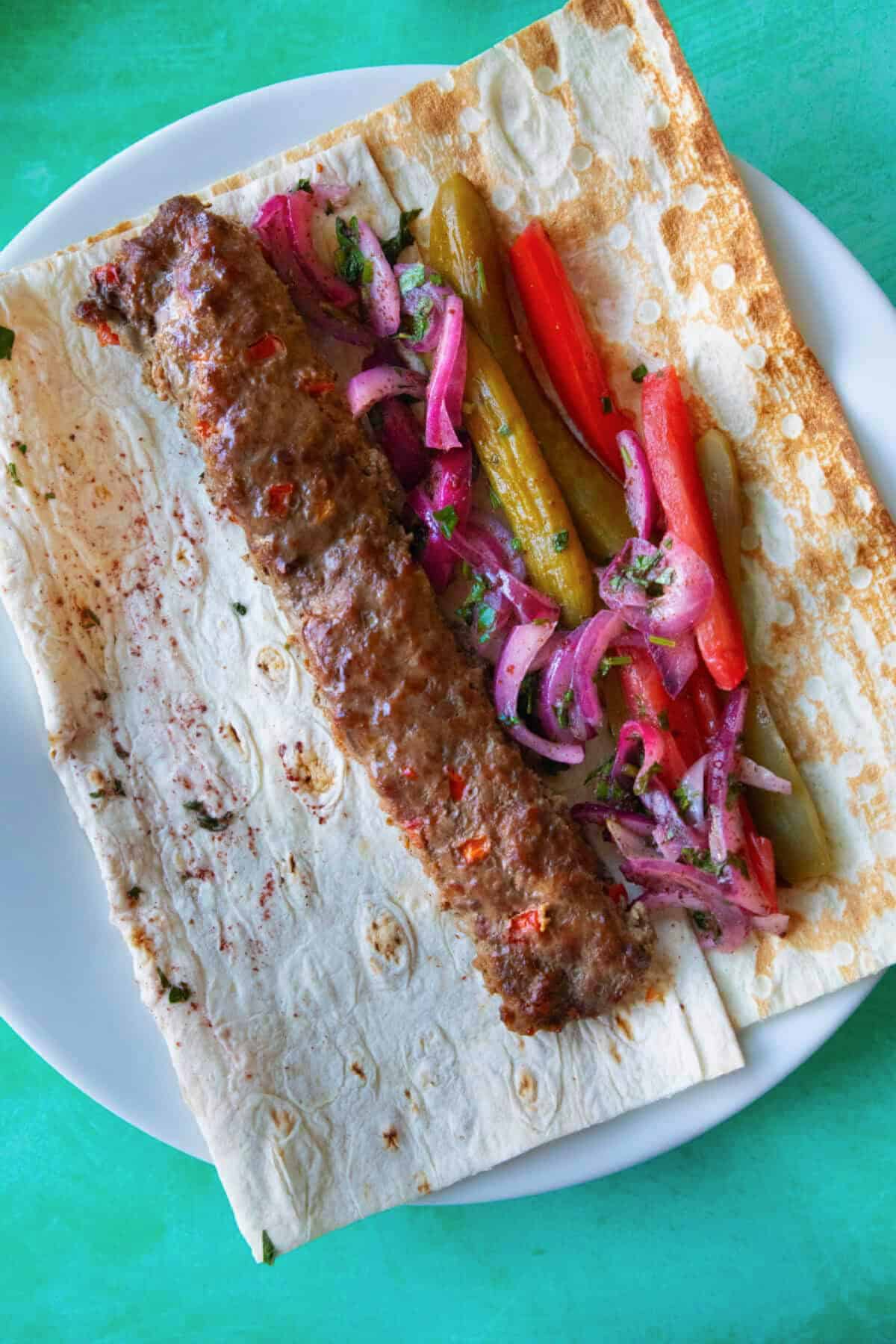 Adana Kebab Wrap